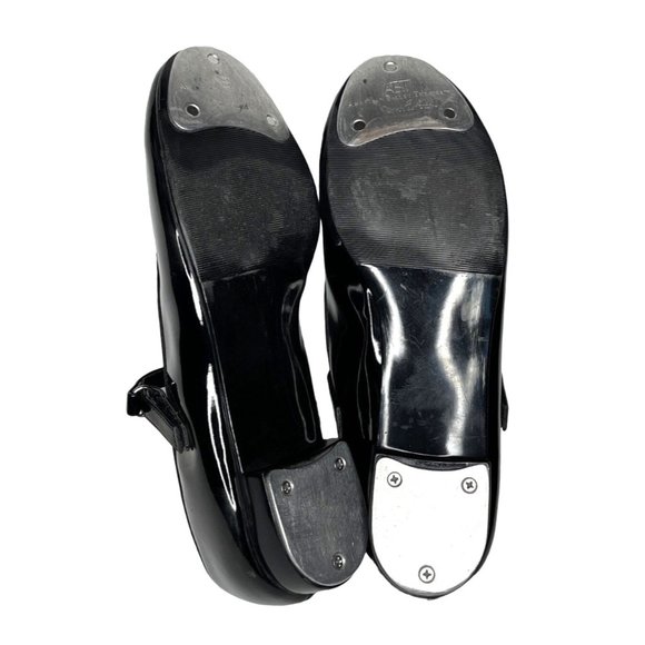 010 ABT SPOTLIGHTS TAP SHOES BLACK MARYJANE STRAP 4.5 Posh Show sb7 - Picture 4 of 5